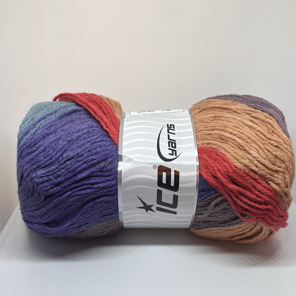 ICE Yarns Magic Light Yarn, Primary Rainbow